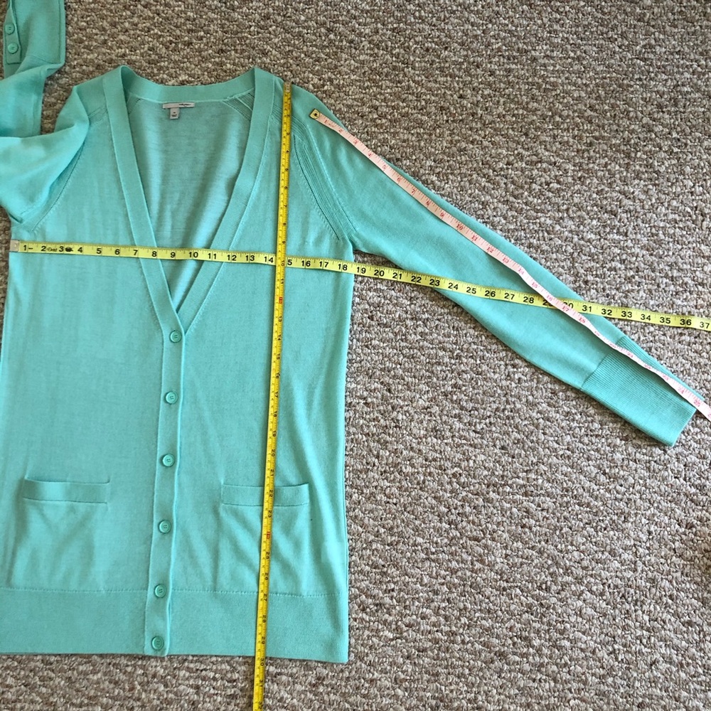 Halogen Mint Green Long Cardigan - Picture 12 of 16